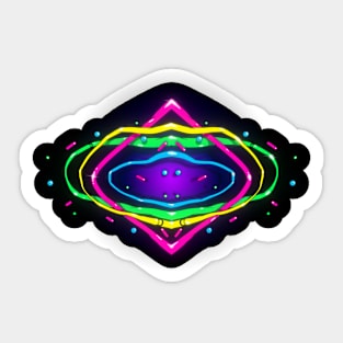 Color Orbs Sticker